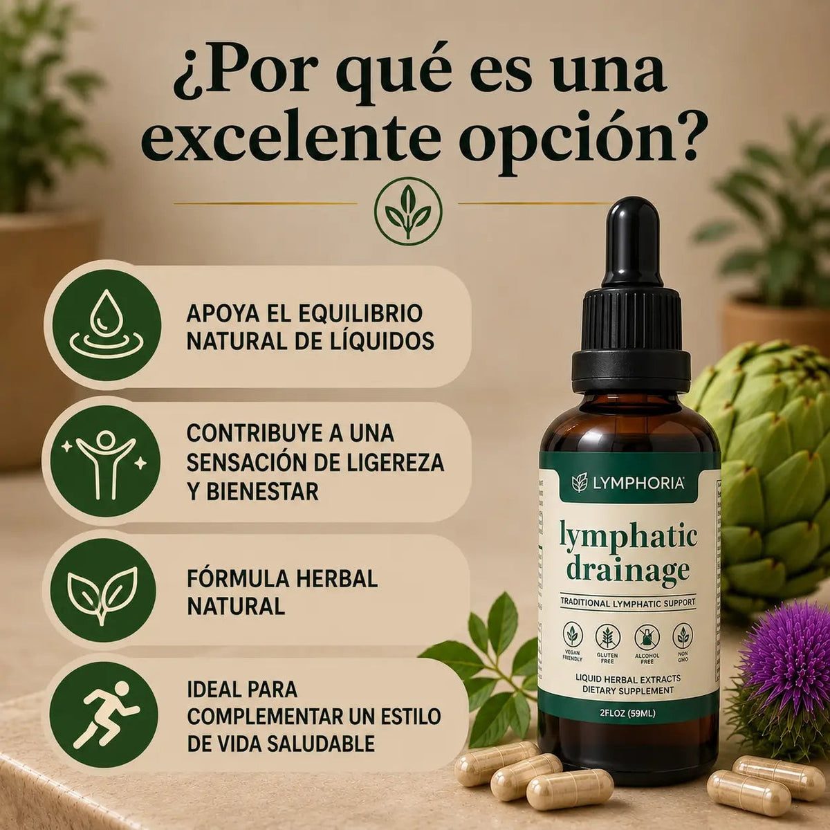Compra 1 y Llévate 2 - Gotas Drenaje Linfático Lymphoria™