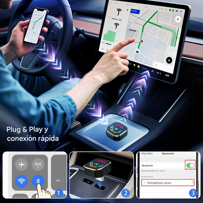 DriveFree™ - Conexion CarPlay Inalambrica Rapida