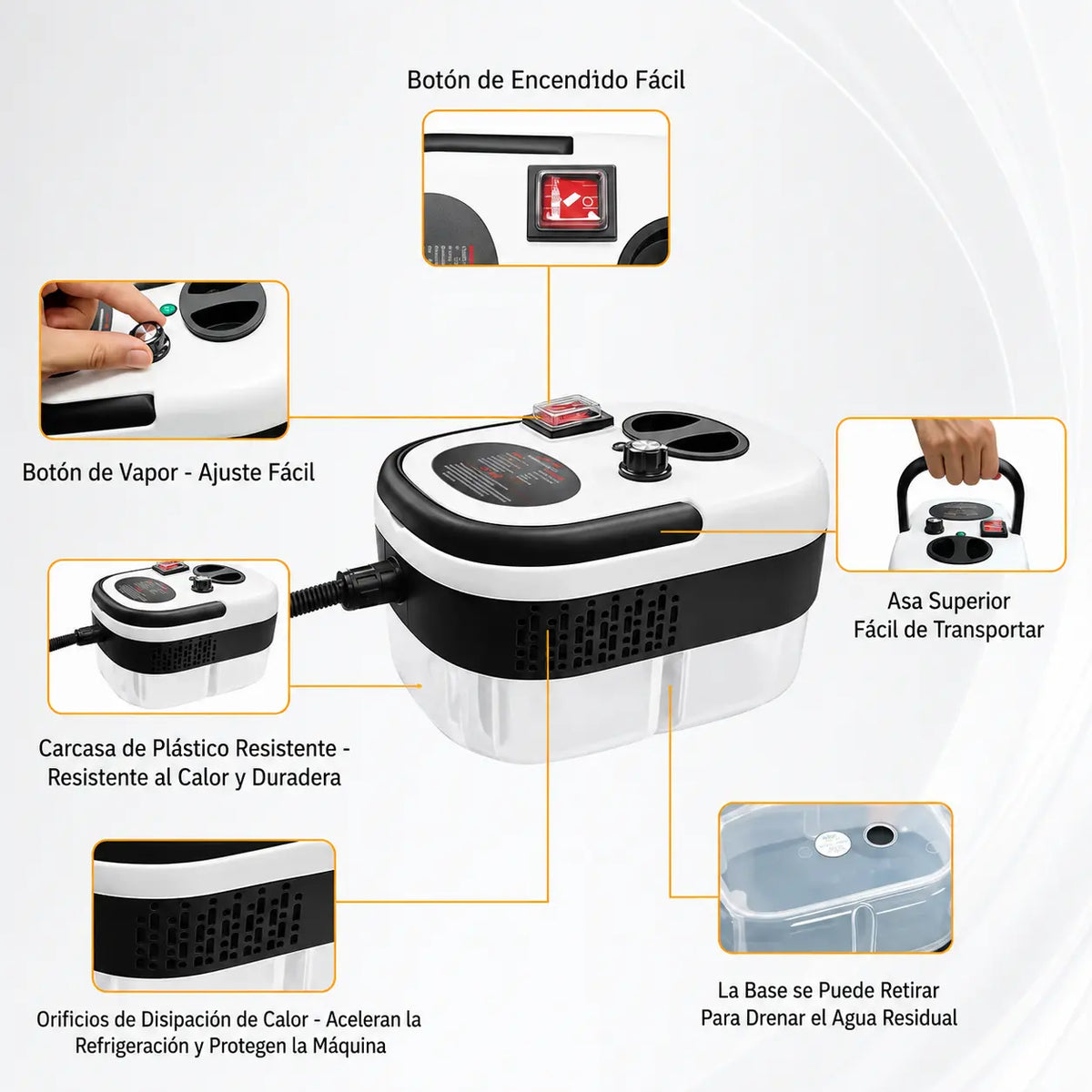 Kit de Limpieza Vapor a Presión VacuumPro™ [LIMPIA TODO]