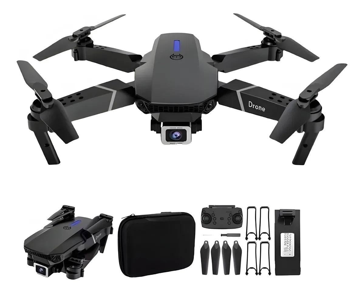 Drone W8 Pro Max Con Inteligencia Artificial + Linterna Militar LightPro™ [ÚLTIMAS UNIDADES]