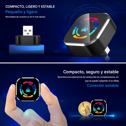 DriveFree™ - Conexion CarPlay Inalambrica Rapida